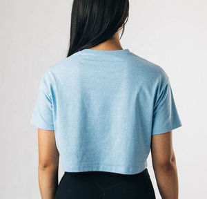 Camisetas Cortas de Moda Casual 2026 para Mujer, Camisetas Cortas de Algodón 100% para Gimnasio - Product Image 6