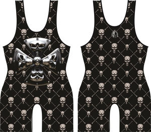 He She Wears Débardeur de compression unisexe sans manches en polyester, ajusté, avec impression par sublimation et motif lettres, pour le fitness, à enfiler - Product Image 4
