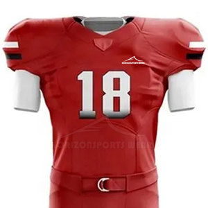 Uniforme de Fútbol Americano Personalizable, Transpirable, de Alta Calidad, 100% Poliéster, Impresión por Transferencia de Calor, Disponible para Pedidos al por Mayor - Product Image 3
