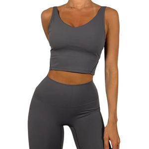 Custom Wholesale Womens Ribbed Seamless <b>Crop</b> <b>Top</b> High Elasticity Breathable Nylon Spandex Gym Yoga Sports Bra <b>Crop</b> <b>Top</b> - Product Image 1