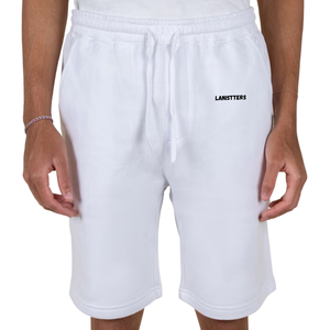 <b>Men</b> <b>Fleece</b> Sweat <b>Shorts</b> Elastic Waist Side Pockets Relaxed Fit Open Hem Casual Custom Wholesale OEM Manufacturer Supplier Bottom - Product Image 1