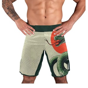Shorts de combat MMA personnalisés de qualité supérieure, shorts MMA OEM, fermeture velcro, taille élastique, shorts MMA aux meilleurs prix - Product Image 1