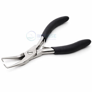Pinzas de Acero Inoxidable de Primera Calidad de 5 Pulgadas, Ligeras y Reutilizables para Remover Extensiones de Cabello, Mango Negro para una Extracción sin Esfuerzo - Product Image 4