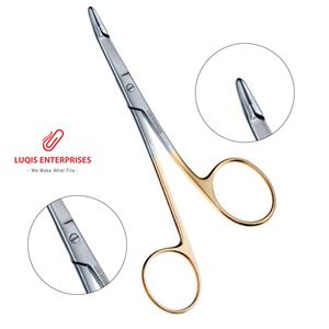Portaagujas Foster Gillies de Carburo de Tungsteno con Mandíbula Dentada Delicada, Instrumento Quirúrgico de Acero Inoxidable, Herramienta Reutilizable - Product Image 1