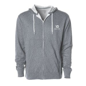 Custom Unisex Lightweight <b>Zip</b> <b>Hooded</b> Sweatshirt Comfortable Breathable Hoodie for Gym Running Outdoor Activities and Casual - Product Image 1