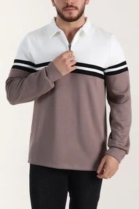 เสื้อสเวตเชิ้ตแขนยาวคอซิป 1/4 สำหรับผู้ชาย Ever Glow รุ่นปรับแต่งได้ ผลิตจากผ้าฟลีซ โพลีเอสเตอร์/คอตตอน 100 กรัม เป็นมิตรต่อสิ่งแวดล้อม - Product Image 3