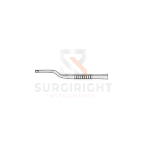 Ensemble d'instruments Medi Power Blush Surgical Killian Cutting Edge Bayonet Shaped 6mm Width Nasal Septum Gouge |   Rhinoplastie - Product Image 3