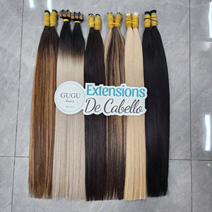 Extensions de Cheveux Vierges Bruts 100% Vietnamiens de Qualité Supérieure, Lisses comme des Baguettes, Couleur Naturelle, Cheveux en Gros Super Double Drawn, Prix de Gros - Product Image 2
