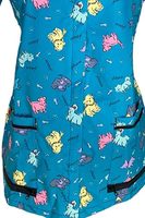 SUNSTAR IMPEX Blouse de Barbier Imperméable Antistatique Femme/Homme - Uniforme de Toilettage d'Animaux/Esthéticienne en Polyester/Nylon de Haute Qualité