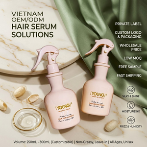 Spray Suavizante para el Cabello de Marca Privada, Control del Frizz, Brillo Sedoso, Botella de 250 ml - Product Image 1