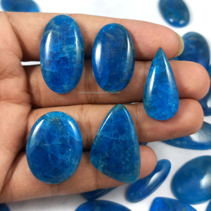 Lote de piedras preciosas sueltas cabujón de apatita natural hecho a mano de cuarzo de cristal forma de mezcla semipreciosa lote al por mayor - Product Image 2