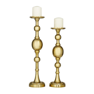 Modern Decorative Metal Taper <b>Candlestick</b> Holders Set Elegant Gold <b>Brass</b> Finish Candle Stand For Wedding Dining Table Home Decor - Product Image 6