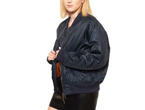 Blouson Bomber d'Hiver pour Femme, Personnalisé, en Nylon Léger, Tendance Streetwear, Vêtement d'Extérieur, Fabricant et Fournisseur OEM - Product Image 5