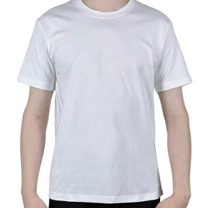 เสื้อยืดโอเวอร์ไซส์สำหรับผู้ชายทรงหลวม7จุดมีลายด้านหน้าทำจากผ้าฝ้าย100% ตามสั่ง - Product Image 2