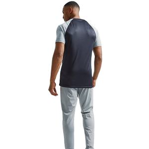 Camisetas de Gimnasio Personalizadas al por Mayor, de Manga Corta, Ajustadas, de Algodón y Poliéster Elástico, con Mangas Raglán, para Hombre - Product Image 5