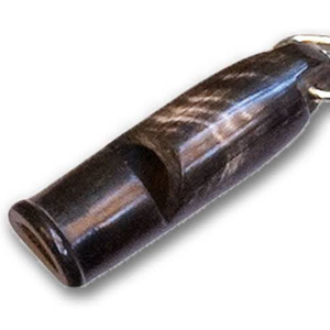 New Arrival Buffalo Horn Whistle Black With <b>Leather</b> <b>Lanyard</b> Bone Crafted Whistle Cheap Bone Small Whistle Indian Supplier - Product Image 2