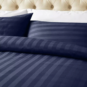 Wholesale French White Luxury 100% Cotton <b>Duvet</b> Cover <b>Set</b> Custom Made Logo Eco-Friendly Bedding <b>Set</b> for Hotel & Home Use - Product Image 3