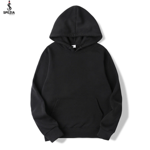 Sudadera con Capucha de Alta Calidad, 450 g/m², Gruesa, de Algodón y Poliéster, Hombros Caídos, Sin Cordones, Talla Grande para Hombre - Product Image 3