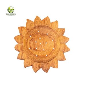 Cucharas de Té Largas de Madera Roja con Baño de Oro Rosa, Duraderas, 30 ml, Diseño Minimalista, Utensilios de Cocina Ecológicos - Product Image 6