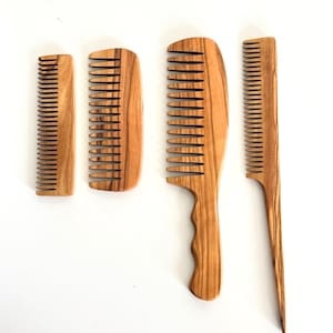 Nuevo peine de madera ligero para peluquería, diseño de última tendencia, buena calidad, precio al por mayor, peines de madera con estilo. - Product Image 4