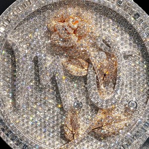 Nuevo Diseño Colgante de Joyería Fina para Rapper, con Encanto de Ángel Hip Hop Personalizado, Chapado en Rodio, Plata S925 y Moissanita Iced Out - Product Image 2