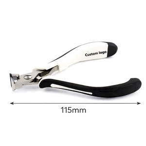 Cisaille semi-affleurante professionnelle à biseau de 115 mm en acier inoxydable de haute qualité pour la découpe de précision de fils de bijouterie - Product Image 5