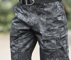 Shorts de travail ODM pour hommes, style sport décontracté, coupe ample, taille haute, en toile de coton tricotée 100%, tendance été - Product Image 5