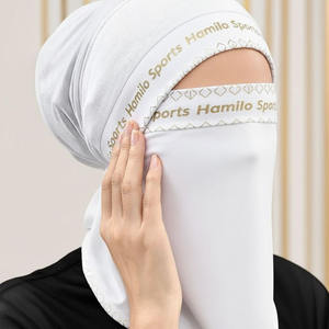 Hijab Niqab, Nuevo Modelo, Modal, Jersey, Algodón, Elástico, Máscara Inferior, Hijab Deportivo, Pañuelo Suave, Ajustable, Hijab Interior para Mujer, Pañuelo Interior - Product Image 1