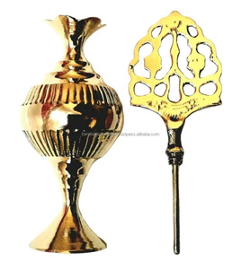 Delineador de Ojos de latón de alta calidad con palo Surmedani pulido acabado para botella de almacenamiento Surma se utiliza maquillaje de ojos - Product Image 3