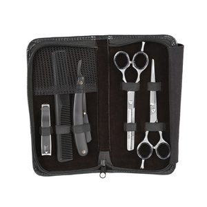 Set de Corte de Pelo Profesional para Barbería, Kit de Cuidado Personal con Herramientas Esenciales de Estilismo y Barbería - Product Image 4