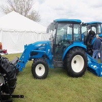 Tractor Agrícola LS con Bomba, Motor, Caja de Cambios, Rodamientos, Cargador Frontal e Implementos de Retroexcavadora - Envío Rápido
