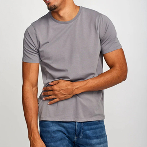 T-shirts Homme Vintage Oversize Rayés Streetwear Effet Vieilli 100% Polyester Toile ODM Grande Taille Séchage Rapide Manches Courtes - Product Image 1