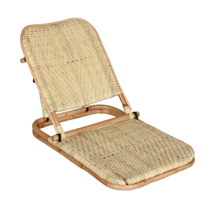 Chaise de plage pliante en rotin écologique Handwicker, chaise de plage d'extérieur pour hôtel et complexe hôtelier, provenant d'une usine au Vietnam - Product Image 1