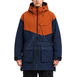 <b>Men</b> Oversized Parkas <b>Jacket</b> <b>Long</b> Style Winter Outerwear Comfortable Hooded <b>Jacket</b> For Travel Outdoor Daily Use - Product Image 3