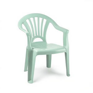 Chaise d'enfant d'extérieur en plastique vert durable Tipu - Product Image 1