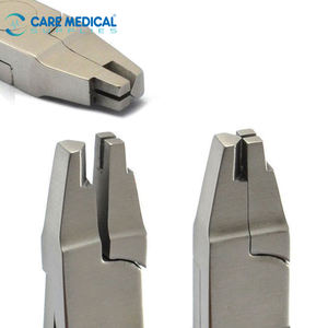 เครื่องมือจัดฟัน คีมจับลวดโค้งแบบจีบได้ คีมตะขอเกี่ยวลูกบอล แหล่งจ่ายพลังงานสำหรับเครื่องจักร สแตนเลสคุณภาพสูง - Product Image 1