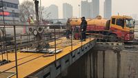 Scie à fil diamanté hydraulique économique largement utilisée dans les projets de démolition en génie civil