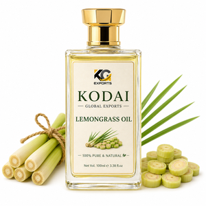 Aceite Esencial de Limoncillo de Tamil Nadu 100% Puro y Natural de Primera Calidad, Destilado al Vapor, para Aromaterapia y Cuidado Facial, Kodai Global Export - Product Image 1
