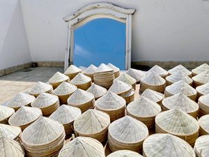 Mini Vietnamese Conical <b>Hat</b> Keychain Handmade Souvenir Vietnam Traditional Gift Bulk Wholesale Supplier - Product Image 6