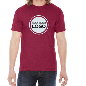 50% Poly 25% Combed and <b>Ring</b>-spun Cotton 25% Rayon T Shirt - Product Image 2