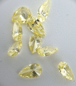 Venta al por mayor de piedras sueltas de perlas sintéticas de la marca RAAMAA, color azul intenso, mezcla de formas, claridad VS, certificadas por IGI, CVD HPHT - Product Image 1