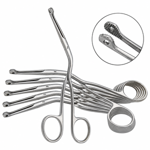SUAVE SURGICAL INSTRUMENTS, Juego de 6 Pinzas Magill de 10 Pulgadas para Adultos, Instrumento Oftálmico Personalizado para Anestesia e Intervenciones Quirúrgicas - Product Image 1