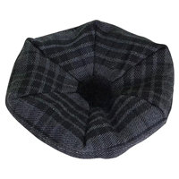 Gorro de Hombre Gris OEM ODM, Estilo TAM O SHANTER, Boina, Balmorals, Tartan, Tammy, Personalizado