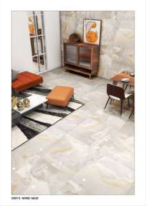 Carrelage en porcelaine brillant Urban 600x600mm 60x60cm 24x24, surface en céramique polie, revêtement de sol durable, carrelage mural élégant pour l'intérieur - Product Image 3