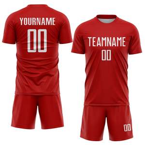 เสื้อฟุตบอลทีมแบบสั่งทำพิเศษ พิมพ์ลายด้วยความร้อน แขนสั้น ระบายอากาศได้ดี แห้งเร็ว ชุดฝึกซ้อมฟุตบอล ปี 2026 - Product Image 6