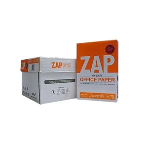 กระดาษถ่ายเอกสารคุณภาพสูง ZAP A4 กระดาษถ่ายเอกสาร 100% สีขาวสว่าง สำหรับการนำเข้าจำนวนมาก พร้อมบรรจุภัณฑ์ที่ปลอดภัยและบริการสนับสนุน - Product Image 4