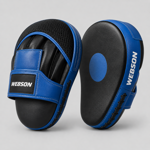 Webson Boxing <b>Focus</b> Mitts PU Leather for Closure Breathable Adjustable Wrist Strap Customized Packaging Training Martial Arts - Product Image 1