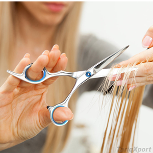 Ciseaux de coiffure pour hommes et femmes, lames en acier inoxydable 4Cr13, coupes extrêmement nettes, haute qualité, confortables pour la coiffure - Product Image 5