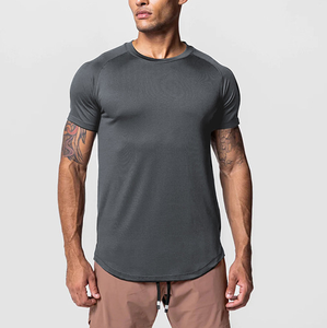 เสื้อยืดออกกำลังกายคุณภาพสูง ซับเหงื่อ แห้งเร็ว ระบายอากาศดี สวมใส่สบาย เหมาะสำหรับฤดูร้อน เล่นกีฬา ฟิตเนส สำหรับผู้ชาย - Product Image 2