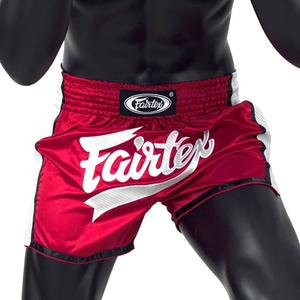 กางเกงมวยไทย Fairtex คิกบ็อกซิ่ง MMA แบบคิโมโน สกรีนโลโก้ได้ ผลิตจากโพลีเอสเตอร์ 100% ระบายอากาศได้ดี แห้งเร็ว ทนทาน น้ำหนักเบา - Product Image 4